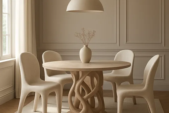 Focus on Sculptural Furniture Pieces illustration