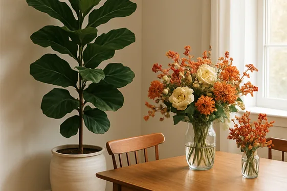 Bring in Greenery Artistically illustration
