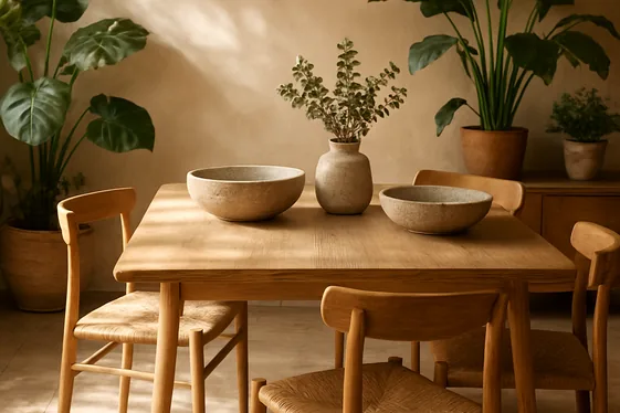 Incorporate Natural Elements for Warmth illustration