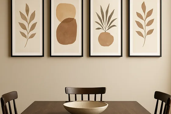 Create Height with Vertical Art illustration
