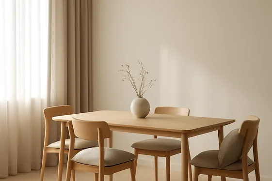 Balance Minimalism with Soft Accents illustration
