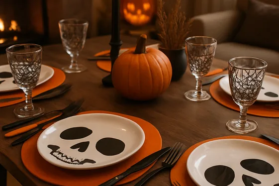 Serve Frightfully Fun Halloween-Themed Tableware illustration
