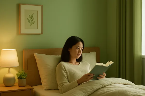 Quick Facts: How Light Green Affects Mood and Sleep illustration