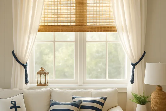 Bullet Points to Master Nautical-Inspired Window Treatments illustration