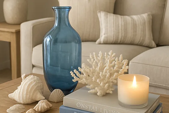 Essential Steps to Style a Nautical Coffee Table Display illustration