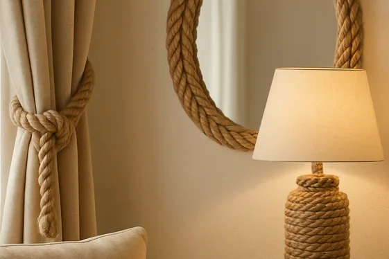 Use Rope Accents Creatively for Subtle Nautical Touches illustration
