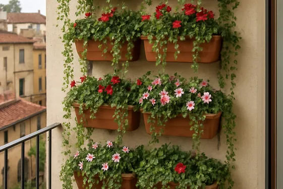 Small Space Vertical Gardens illustration