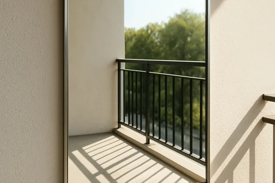 Use Mirrors to Create Depth illustration