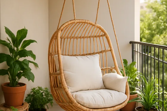 Opt for a Balcony Swing or Hammock illustration