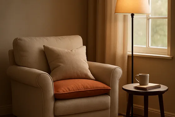Step-by-Step: Creating a Reading Nook illustration