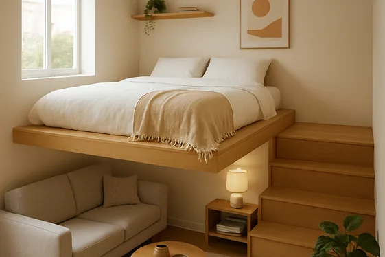 Split-Level Sleeping Areas for Zoning illustration