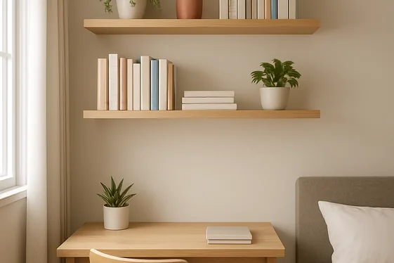 Quick Tip: Floating Shelves for More Storage illustration