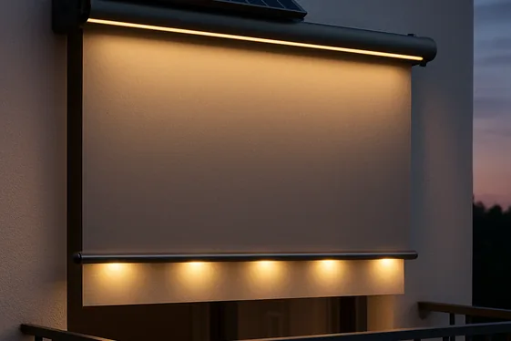 Quick Facts About Solar-Powered Shade Solutions illustration