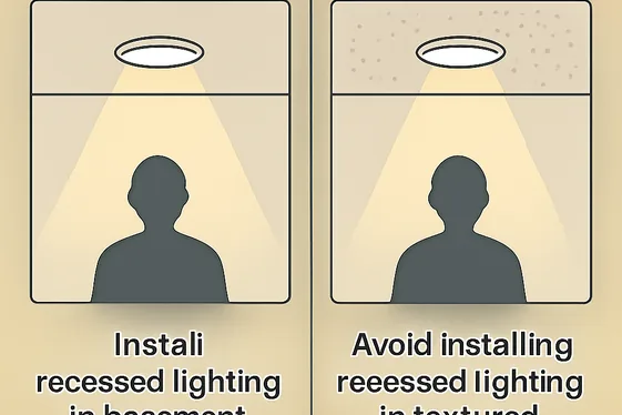 Do and Don’t Guide for Installing Recessed Lighting illustration