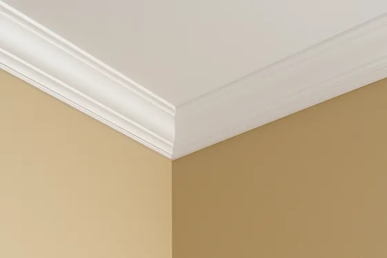 Using Crown Molding to Elevate Basement Style illustration