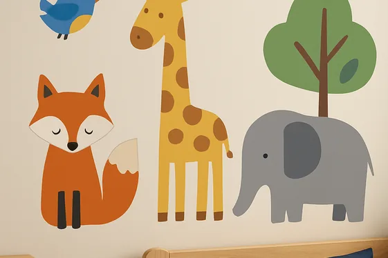 Use Wall Decals for Easy Style Updates illustration