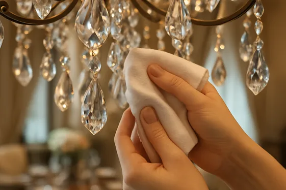 Quick Tip: How to Clean and Maintain Your Chandelier illustration