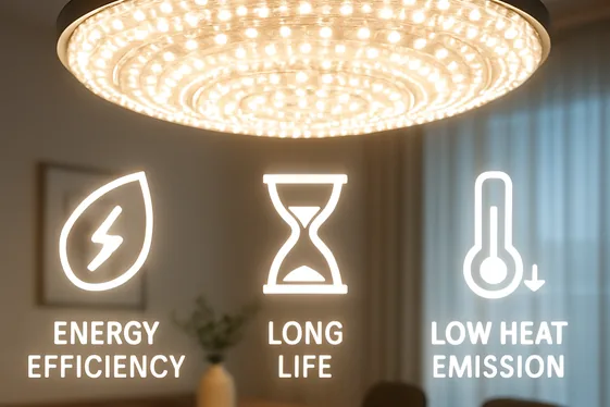 Quick Facts About LED Chandeliers and Energy Efficiency illustration