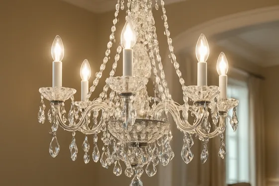 Adding Crystal Chandeliers for Timeless Glamour illustration
