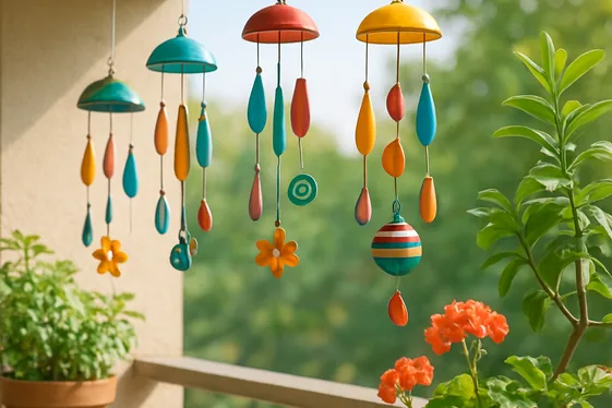 Hang Decorative Wind Chimes for Sound illustration
