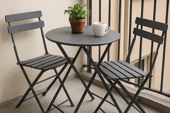 Add a Small Bistro Set for Dining illustration