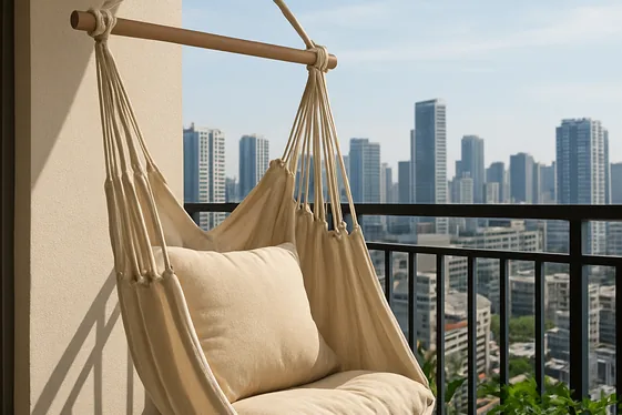 Place a Hammock Chair for Relaxation illustration
