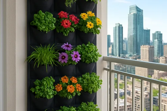 Incorporate Vertical Gardens for More Greenery illustration