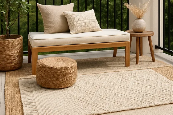 Mix Textures with Outdoor Rugs illustration