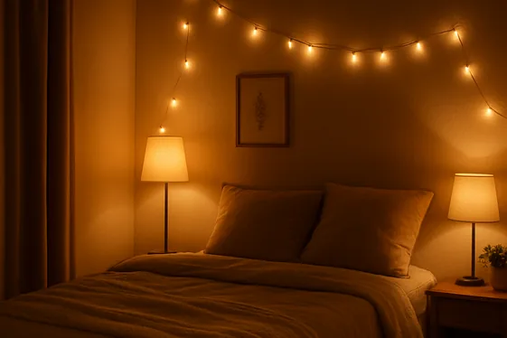Add Ambient Lighting to Set a Calming Mood illustration