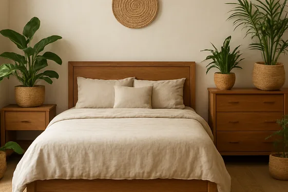 Incorporate Natural Elements for a Soothing Atmosphere illustration