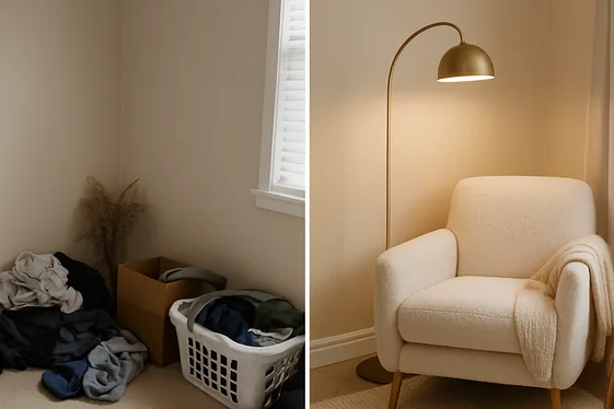 Create a Reading Nook That Invites Relaxation illustration