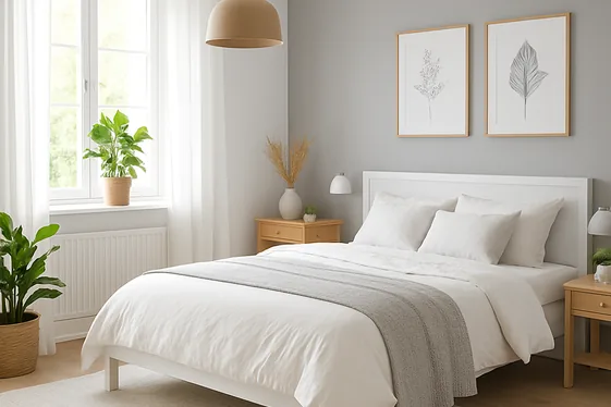 Keep It Airy: Grey and White Scandinavian Style illustration