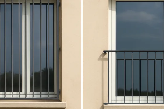 Before and After: Enhancing Natural Light with Juliet Balconies illustration