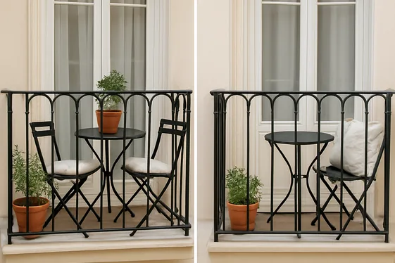 Do’s and Don’ts for Styling Your Juliet Balcony with Furniture illustration