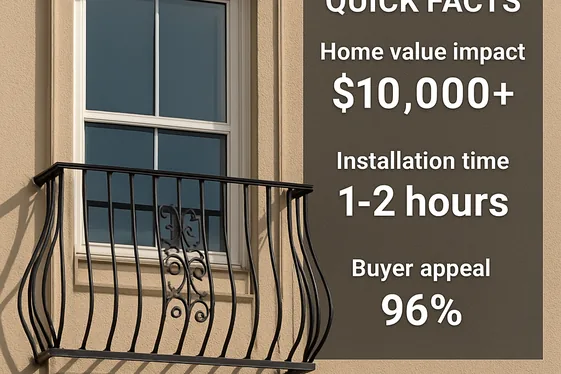 Quick Facts on Juliet Balconies and Home Value Impact illustration