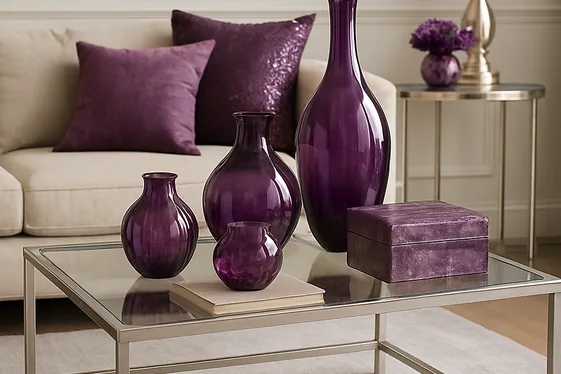 Quick Tip for Choosing Purple and Silver Coffee Tables illustration