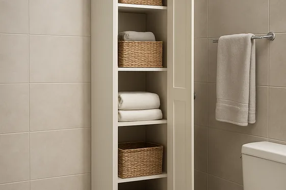 Maximize Vertical Space with Tall Cabinets illustration