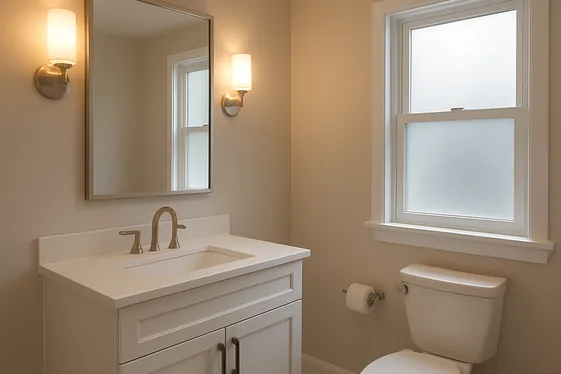 Do and Don’t Guide for Small Bathroom Lighting illustration