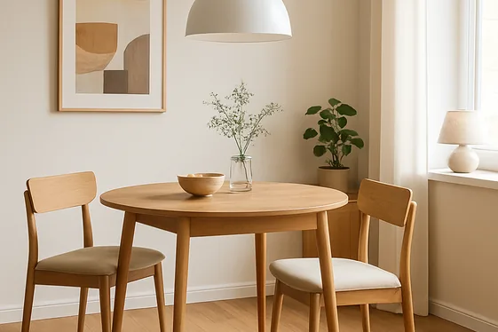 Choose a Compact Dining Table That Fits Perfectly illustration
