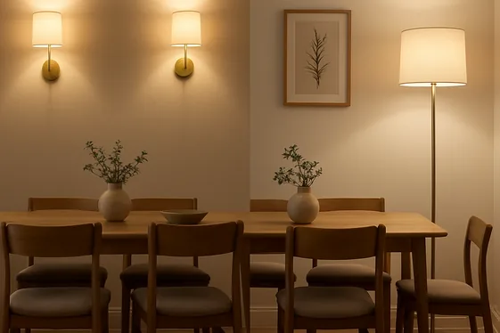 Comparison of Wall-Mounted vs. Free-Standing Lighting Fixtures illustration