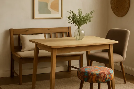Mix and Match Seating for an Eclectic, Space-Smart Look illustration
