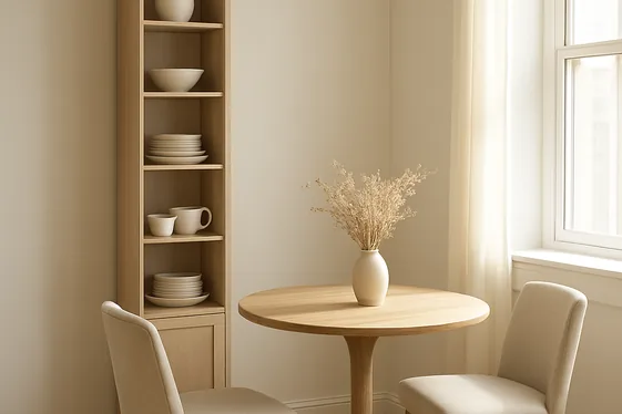 Go Vertical with Slim Storage Units illustration
