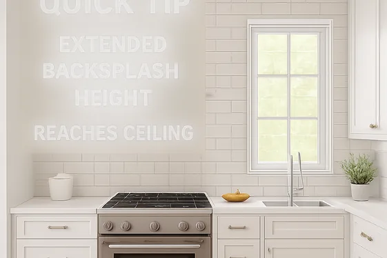 Quick Tip: Choosing the Right Backsplash Height illustration