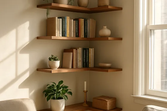 Utilize Corner Spaces Effectively illustration