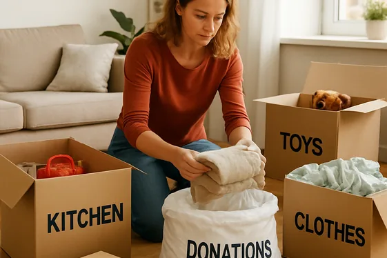 Declutter Regularly with a Rotation System illustration