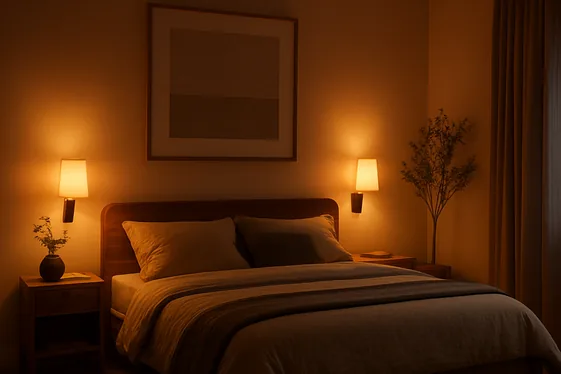 Use Soft, Indirect Lighting for Evening Relaxation illustration