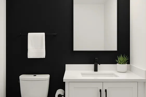 Pure Black for Dramatic Contrast illustration