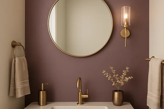 Dusty Plum for a Rich Accent illustration