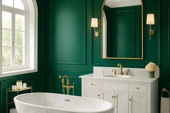 Rich Emerald for Luxe Appeal illustration