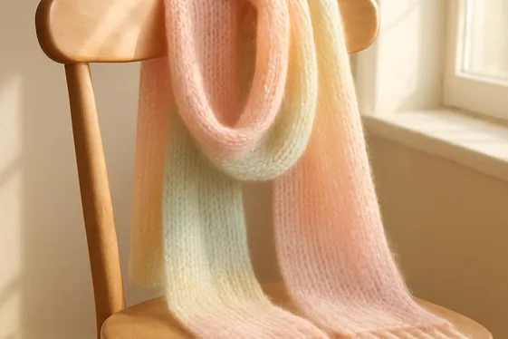 Before-you-start: Knitted Scarves for Spring illustration